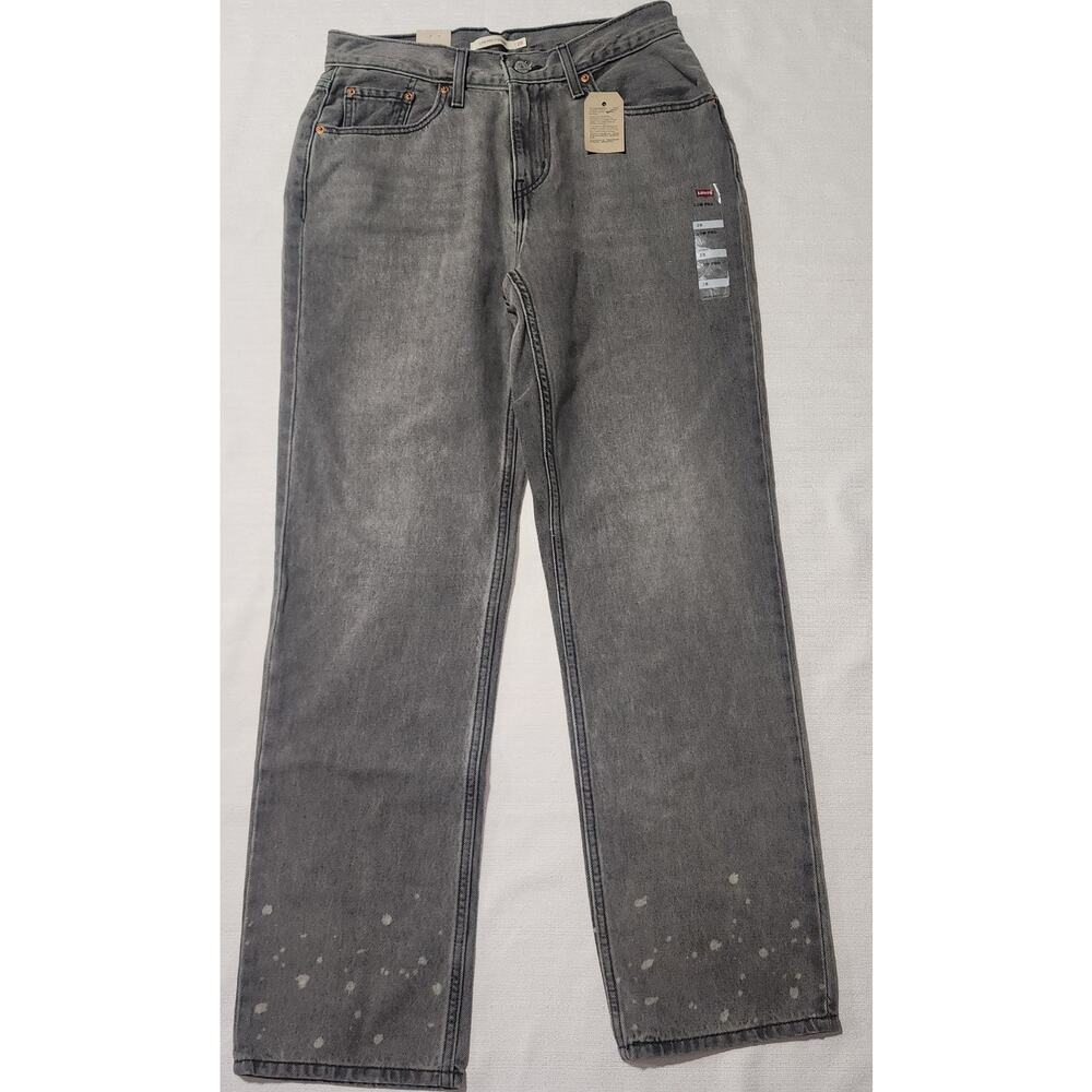Levi's low pro straight jeans waist 28'' length 43''